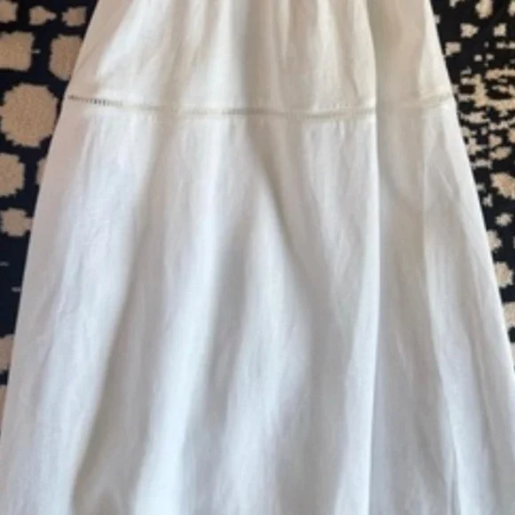Reformation Everett Linen Dress In White, brand new, without tags, no flaws. - Picture 9 of 9